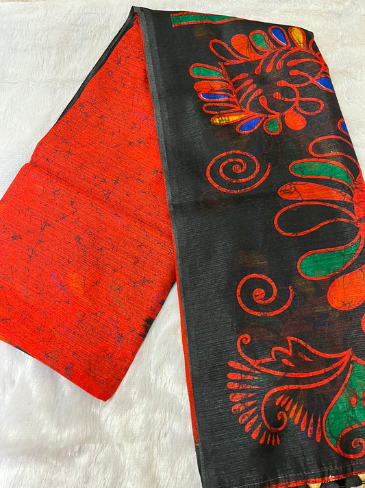 Bafta Tussar Saree