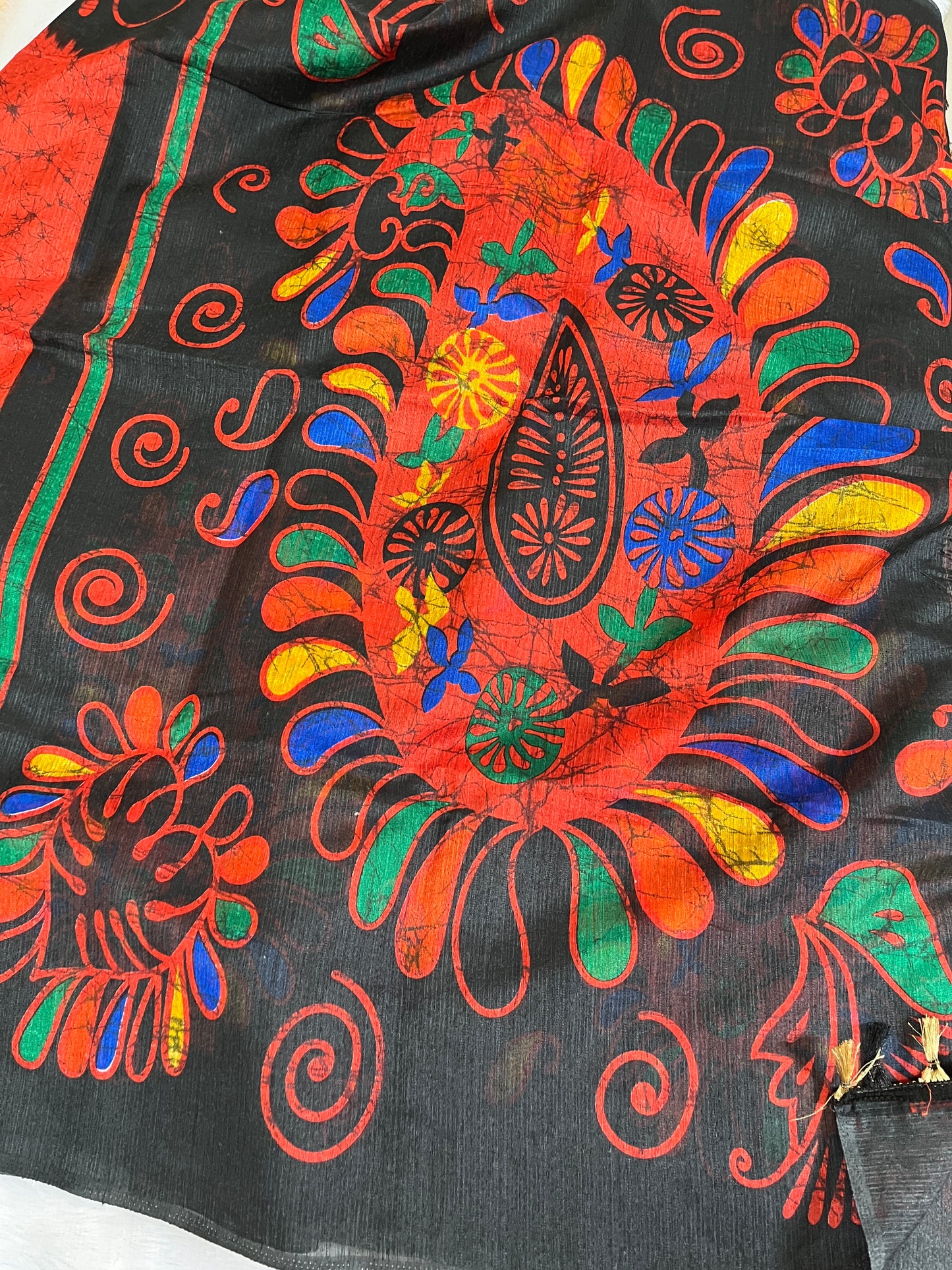 Bafta Tussar Saree