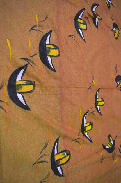 Handwoven mul cotton saree – A perfect ethnic wear piece for any occasion.